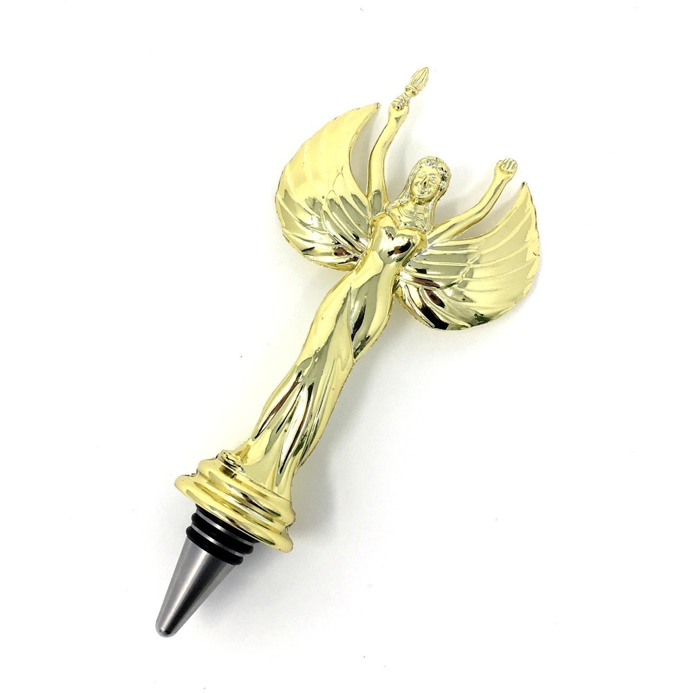 Handmade Bottle Stopper made from Repurposed Victory Trophy